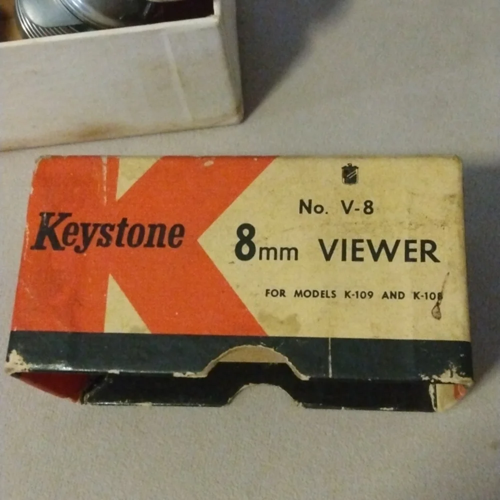 Keystone V-8 Viewer 8mm in original box